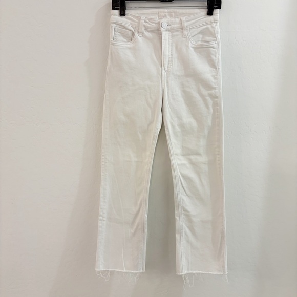 Kut from the Kloth Denim - Kut From The Kloth Kelsey Fab Ab Ankle Flare High Rise Raw Hem Jeans Size 0